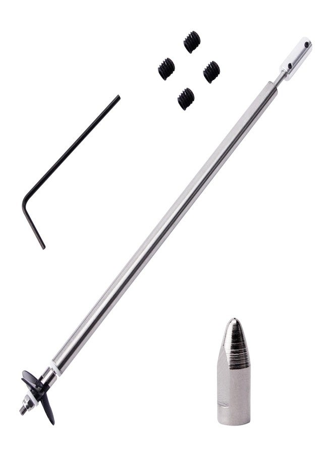 Fielect عمود إدارة Fielect مع مروحة ومفصل عالمي لقارب التحكم عن بعد، طول العمود 250 مم، طول الجلبة 200 مم، قطر المروحة 36 مم، مناسب لعمود محرك 5 مم - Image 5